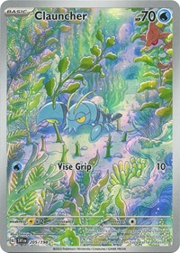 Clauncher - 205/198 - Holofoil - NM - Illustration Rare - Scarlet & Violet Base Set