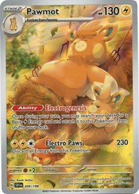 Pawmot - 209/198 - Holofoil - NM - Illustration Rare - Scarlet & Violet Base Set