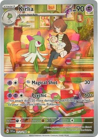 Kirlia - 212/198 - Holofoil - NM - Illustration Rare - Scarlet & Violet Base Set