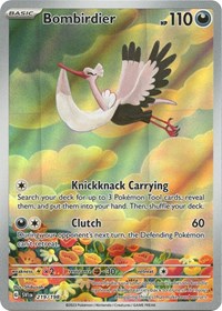 Bombirdier - 219/198 - Holofoil - NM - Illustration Rare - Scarlet & Violet Base Set