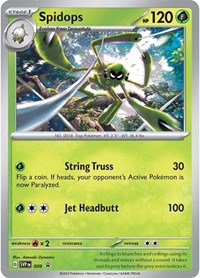 Spidops - 9 - Holofoil - NM - Promo - Scarlet & Violet Promo