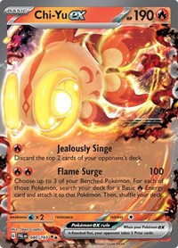 Chi-Yu ex - 040/193 - Holofoil - NM - Double Rare - SV02: Paldea Evolved
