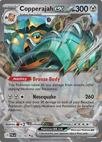 Copperajah ex - 150/279 - Holofoil - NM - Double Rare - SV02: Paldea Evolved