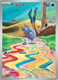 Frigibax - 208/193 - Holofoil - NM - Illustration Rare - Paldea Evolved