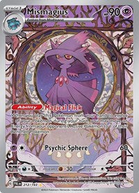 Mismagius - 212/193 - Holofoil - NM - Illustration Rare - Paldea Evolved