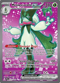 Meowscarada ex - 231/193 - Holofoil - NM - Ultra Rare - Paldea Evolved