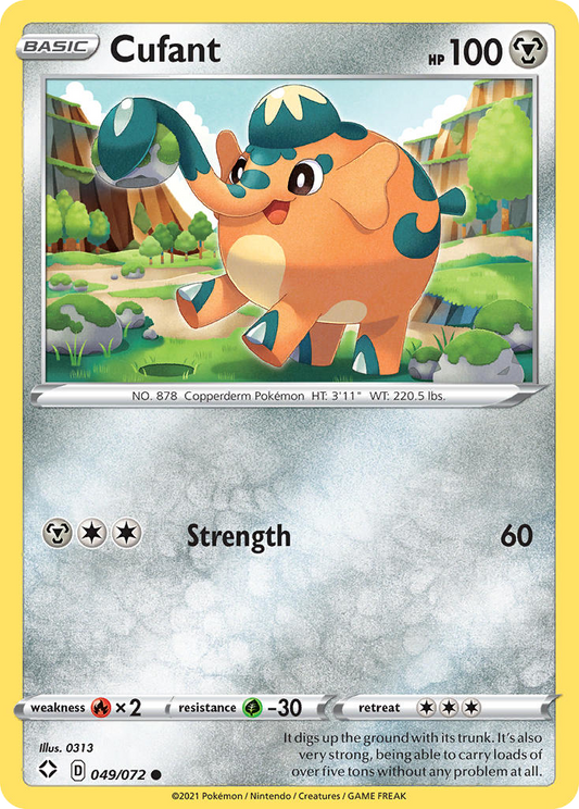 Cufant - 49/72 - Normal - NM - Common - Shining Fates