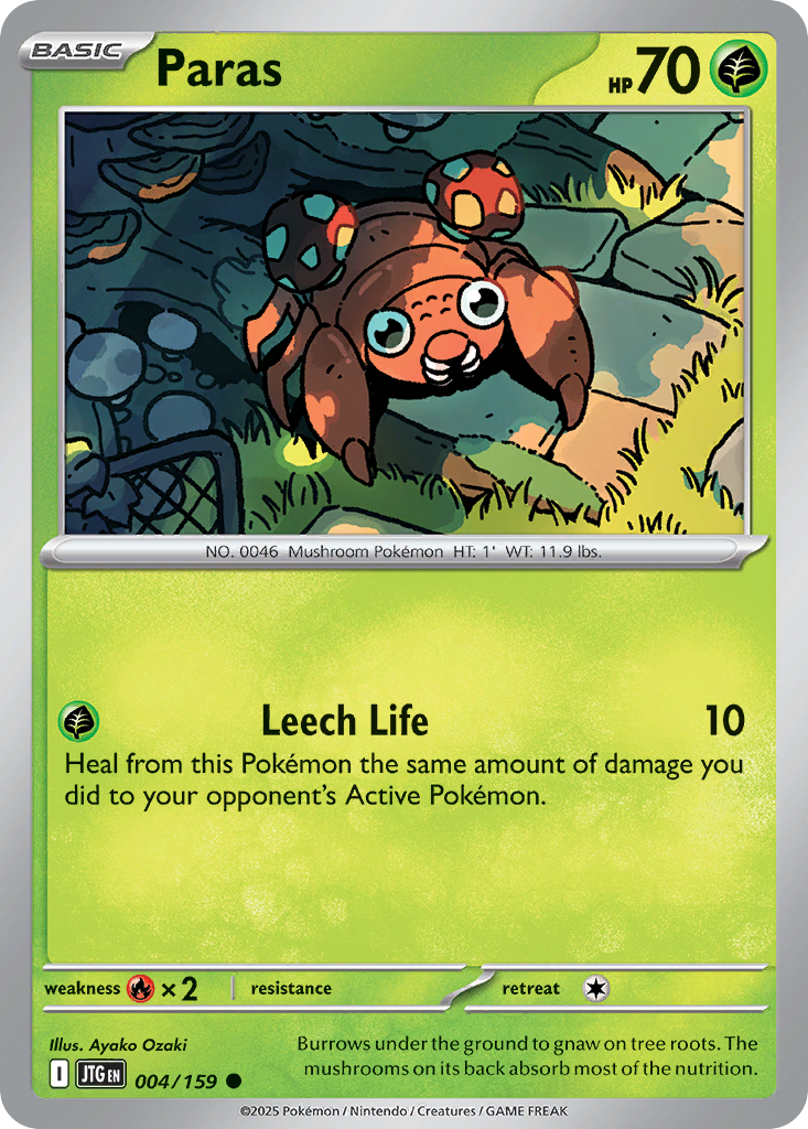 Paras - 4/159 - Normal - NM - Common - Journey Together