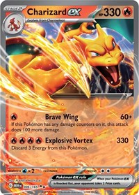 Charizard ex - 6/165 - Holofoil - NM - Double Rare - SV: 151