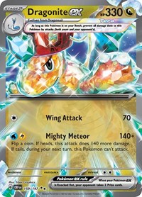 Dragonite ex - 159/230 - Holofoil - NM - Double Rare - SV03: Obsidian Flames