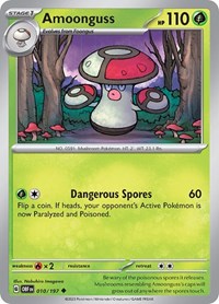 Amoonguss - 10/197 - Normal - NM - Uncommon - Obsidian Flames