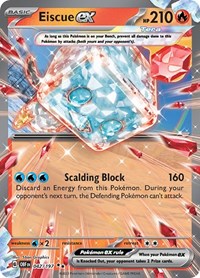 Eiscue ex - 42/230 - Holofoil - NM - Double Rare - SV03: Obsidian Flames