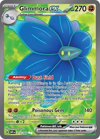 Glimmora ex - 213/197 - Holofoil - NM - Ultra Rare - Obsidian Flames