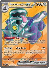 Revavroom ex - 216/197 - Holofoil - NM - Ultra Rare - Obsidian Flames