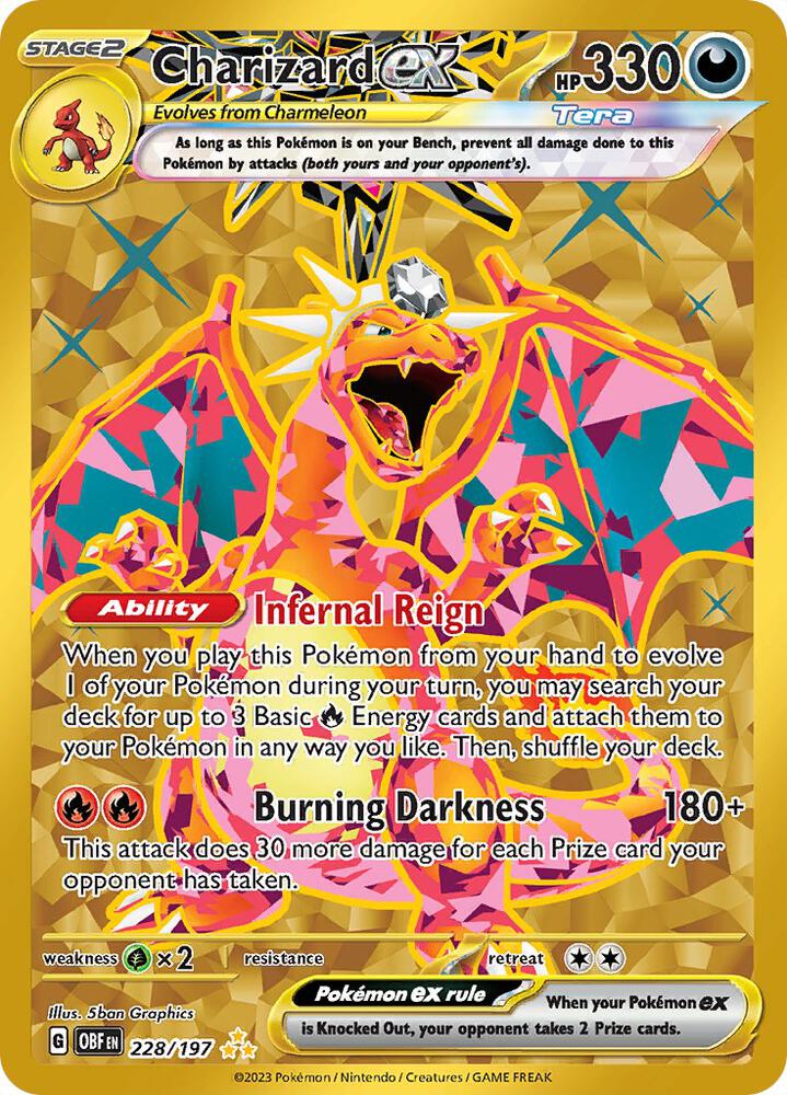 Charizard ex (LP) (Obsidian Flames #228)