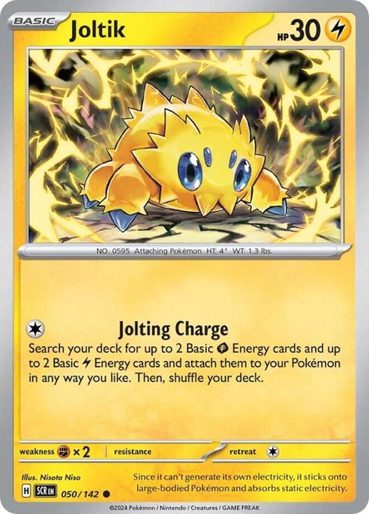 Joltik - 50/142 - Reverse Holofoil - NM - Common - Stellar Crown