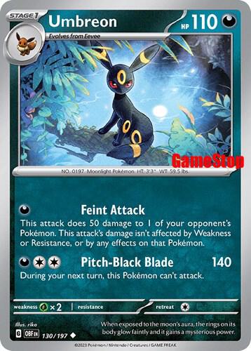 Umbreon (GameStop Exclusive) (Scarlet & Violet Promo #130)