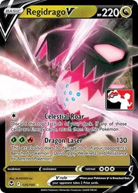 Regidrago V - 135/195 - Normal - NM - Ultra Rare - Prize Pack Series Three