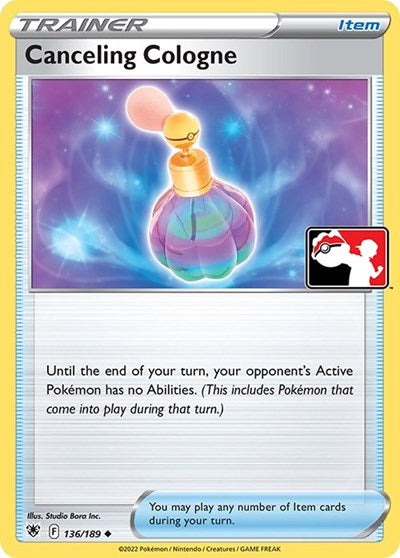 Canceling Cologne - 136/189 - Holofoil - NM - Uncommon - Prize Pack Series Three