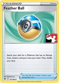 Feather Ball - 141/189 - Holofoil - NM - Uncommon - Prize Pack Series Three