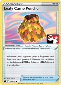 Leafy Camo Poncho - 160/195 - Holofoil - NM - Uncommon - Prize Pack Series Three
