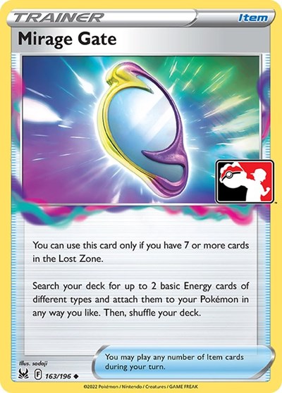 Mirage Gate - 163/196 - Holofoil - NM - Uncommon - Prize Pack Series Three