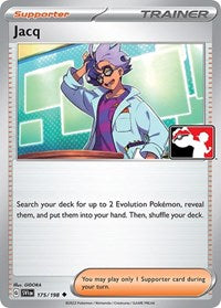 Jacq - 175/198 - Holofoil - NM - Uncommon - Prize Pack Series Three