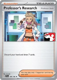 Professors Research - 189/198 - Holofoil - NM - Rare - Prize Pack Series Three