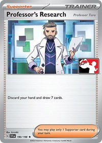 Professors Research - 190/198 - Holofoil - NM - Rare - Prize Pack Series Three