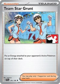 Team Star Grunt - 195/198 - Holofoil - NM - Uncommon - Prize Pack Series Three