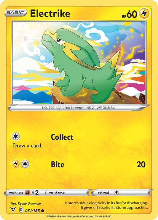 Electrike - 51/185 - Normal - NM - Common - Vivid Voltage