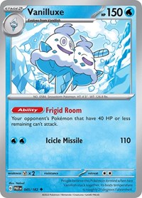 Vanilluxe - 45 - Reverse Holofoil - NM - Uncommon - Paradox Rift