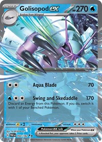Golisopod ex - 050/182 - Holofoil - NM - Double Rare - SV04: Paradox Rift