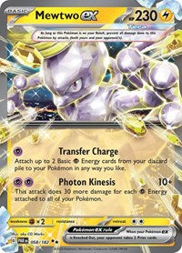 Mewtwo ex - 58/266 - Holofoil - NM - Double Rare - SV04: Paradox Rift