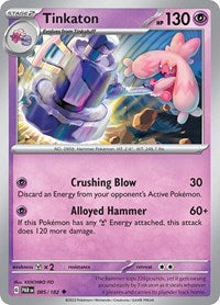 Tinkaton - 85 - Reverse Holofoil - NM - Uncommon - Paradox Rift