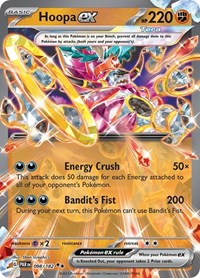 Hoopa ex - 98/266 - Holofoil - NM - Double Rare - SV04: Paradox Rift