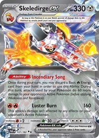 Skeledirge ex - 137/266 - Holofoil - NM - Double Rare - SV04: Paradox Rift