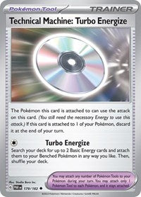Technical Machine Turbo Energize - 179 - Reverse Holofoil - NM - Uncommon - Paradox Rift