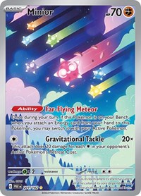 Minior - 201/182 - Holofoil - NM - Illustration Rare - Paradox Rift