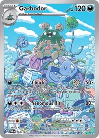 Garbodor - 204/182 - Holofoil - NM - Illustration Rare - Paradox Rift