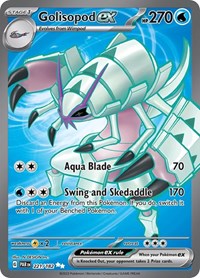Golisopod ex - 221/182 - Holofoil - NM - Ultra Rare - Paradox Rift
