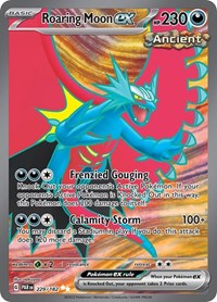 Roaring Moon ex - 229/182 - Holofoil - NM - Ultra Rare - Paradox Rift
