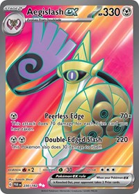 Aegislash ex - 230/182 - Holofoil - NM - Ultra Rare - Paradox Rift