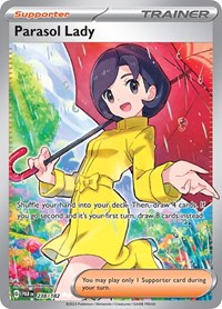 Parasol Lady - 238/182 - Holofoil - NM - Ultra Rare - Paradox Rift