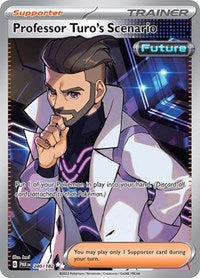 Professor Turos Scenario - 240/182 - Holofoil - NM - Ultra Rare - Paradox Rift