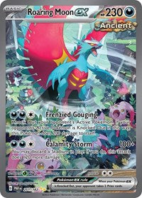 Roaring Moon ex - 251/182 - Holofoil - NM - Special Illustration Rare - Paradox Rift