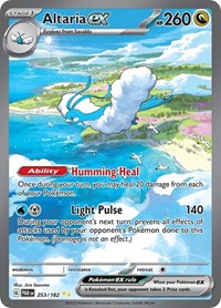 Altaria ex - 253/182 - Holofoil - NM - Special Illustration Rare - Paradox Rift