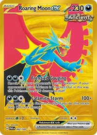 Roaring Moon ex - 262/182 - Holofoil - NM - Hyper Rare - Paradox Rift