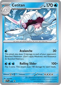 Cetitan - 63 - Holofoil - NM - Promo - Scarlet & Violet Promo