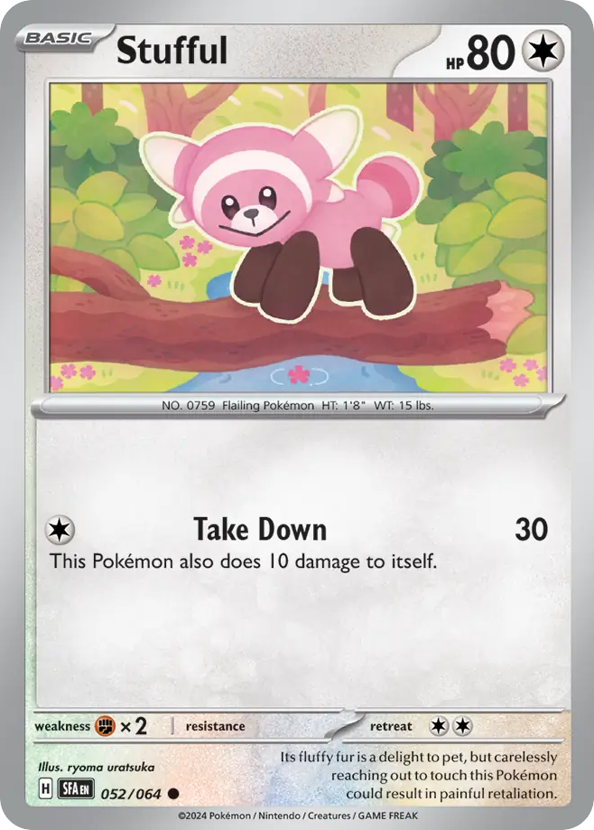 Stufful - 52/64 - Normal - NM - Common - Shrouded Fable